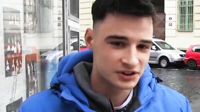 Amateur Czech lad gets his hairy ass drilled with stranger's dong