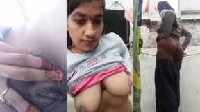 Boudi ghum theke uthei chaade chole gelo taar premik ke seduce kore khushi korte