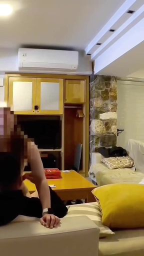 Powerful moment from &quot;Stunning looking wife gets fucked by the delivery guy while alone at home, surveillance camera&quot;