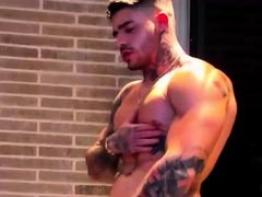 Hot Hunk Owns Latin Gay Ass to Fuck Hard