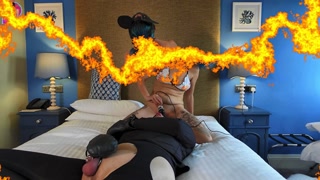 Hard Orgasms! Sitting on my Slave Husband's Face While He Licks my Pussy