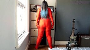 Full Body Spandex Suit Show Off (WMV)