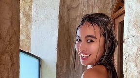 Model video sent by @lindadelavega @Shower Sex & #Solo #Naked #Shaved Pussy #Latina film xxx nsfw | Tik.Porn