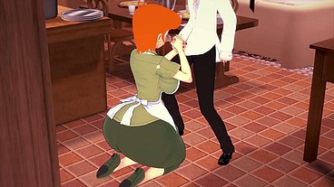 Dexter's Milf BJ - Dexter's laboratory