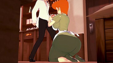 Dexter's Milf BJ - Dexter's laboratory