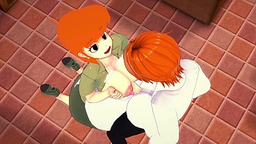 Dexter's Milf BJ - Dexter's laboratory