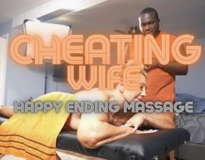 Cheating Wife BBC Breeding Happy Ending Massage