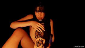 Futa Giantess Uses Girl as Sex Toy Giant Futanari Domination