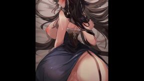 0103 -【R18-2D】Azur Lane 碧蓝航线 Azuma 吾妻 sex animation #1