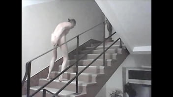 dancing in front of a webcam