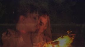 She rolls over and spreads her legs as wide as they'_ll go before he pulls out and blasts a...