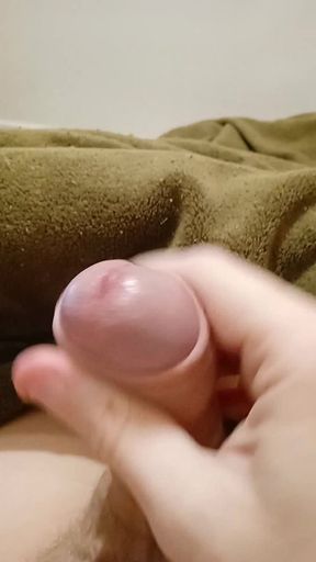 Masturbating my daddy dick early in the morning