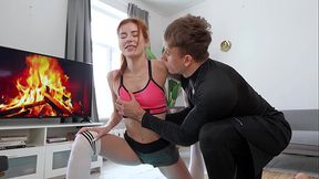 I Didn'_t Expect It! Flexibility Fornication Turnes Into Athletic Seduction