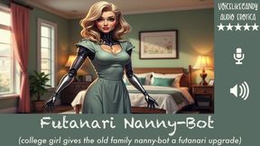 Futanari Nanny-Bot [3 Part Mini-Series] [Futa Sexbot] [Quiet Sex During Phone Call] [Hold The Moan] [Step-Mom Fantasy]