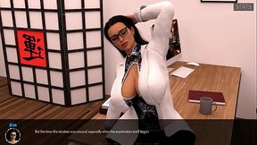 Dr. Harris has anal sex with his wife in the office - Medical Special Care - 10KI - Day 2
