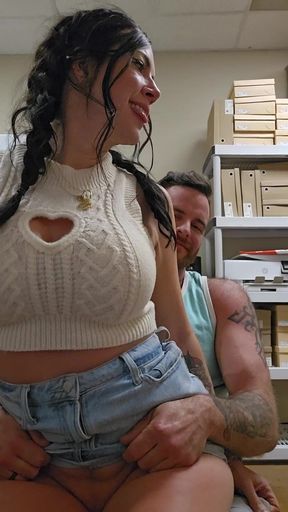 CoupleofRealAmateurs caught MILF employee in the act of fucking his boss while wearing sexy lingerie