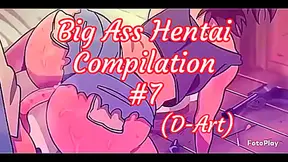 Vol. 7: Busty Shemale Delights Juicy Ass Action in Hot Cartoon Sex Scenes