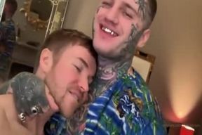 Barebacking A Tatted Punk