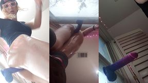 big cocks look so good sliding in & out of an oiled up asshole