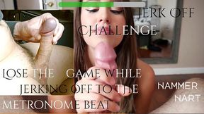 jerk off challenge - lose the game while jerking off to the metronome beat