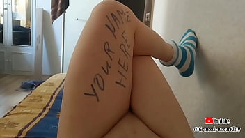 18 Youtuber CrossdresserKitty MASTURBATING You Can Request Your Name on My Thighs And I can Masturbate For You Lovelies