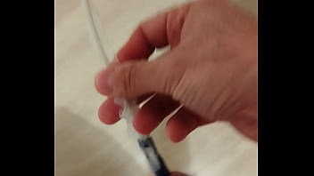 Urinary catheter in my erect penis