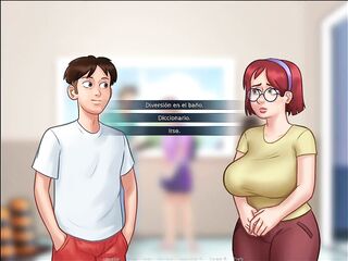 Jugando en los baños del colegio