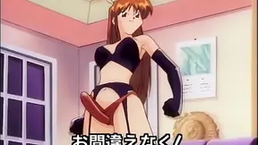 Frantic, Frustrated & Female 2 - Yuri hentai lesbian is strapon fucked