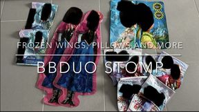 CR - Frozen wings, pillows and more STOMPED by 115KG BBW Lucy
