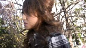 Naughty Japanese Babe Rino Mizusawa Takes a Big Cock