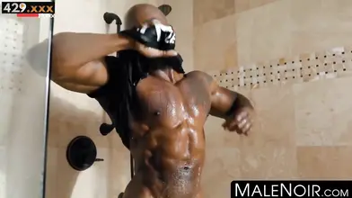 Max Konner's Monster Black BC Stroking Session