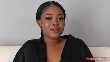 young ebony with tight pussy said dick to big to fit