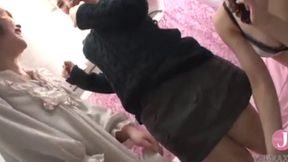 Haruna's Hot Lesbian Picks-Up Compilation Vol. 9 - Free Porn with Real Couples