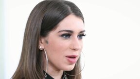 Joseline Kelly learning the art of deep throating