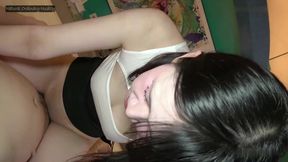 Silkstride Tall F-cup Beauty Surges in Stockings, Riding Clothed Heat to a Warm, Deep Finish