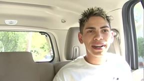 MILF Alana Leigh takes deepthroat and handjob in sexy lingerie