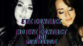 Eye Contact JOI and NO Eye Contact JOI Mini Bundle WMV