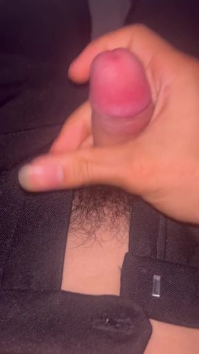 just finished a long tiring meeting and it feels great to lay in bed and jerk off   Clip 1