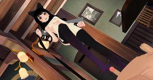 RWBY - Blake Footjob (A XXX Parody)