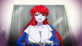 Hentai Lesbian Vampires Seduce Each Other On A Red-Eye Flight Anime