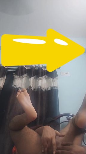 Indian Smart ***'s Dick Not Erected Try to Erection