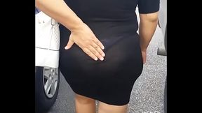 Transparentando tanguita en el super