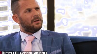 DIGITALPLAYGROUND - New Life, New Cock As Adria Rae And Desiree Dulce Have A 3some With Their Boss