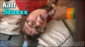 DRIPDROP Katt Staxxx Loves Fucking & Getting a Facial While She Watches Porn!!!