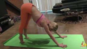 ”Yoga babe assfucked in POV”
