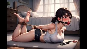 Bondage Confessions #125B: Hogtied Adventures (Animated)