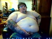 Fat Boy Webcam Jack Off on Underwear Shorts 🍰🩳
