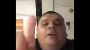 Handsome man yells of pleasure(choche007)