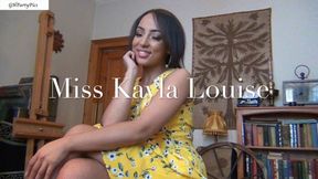 Kayla Louise and he dildo