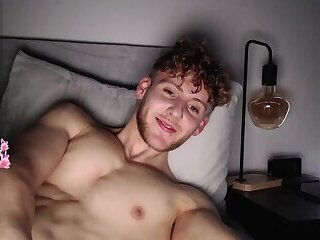 British Cock Stroked Until it Squirts